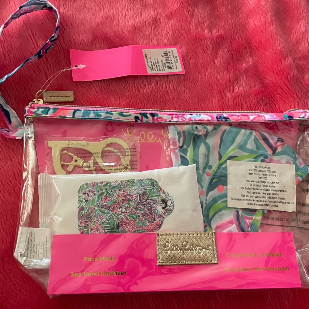 Lilly Pulitzer Personal Care Travel Kit